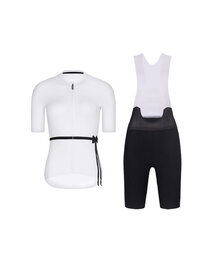 RIVANELLE Cycling short sleeve jersey and shorts - LOVELY - black/white